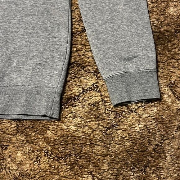 Puma Small Logo Arm Pocket Crewneck Sweatshirt Grey Small - Picture 3 of 5